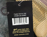 Gibson Faded Denim Hat Tan