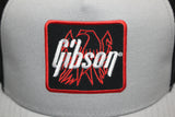 Gibson Firebird Patch Trucker Hat Grey
