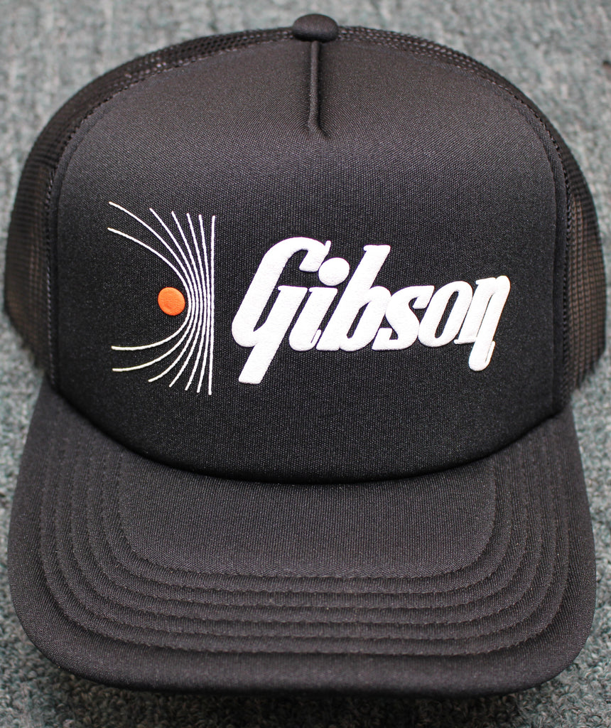 Gibson Soundwave Foam Trucker Hat Black