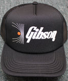 Gibson Soundwave Foam Trucker Hat Black