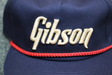 Gibson Unstructured Rope Snapback Hat Navy