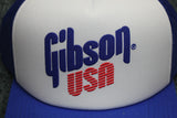 Gibson USA Foam Trucker Hat Blue