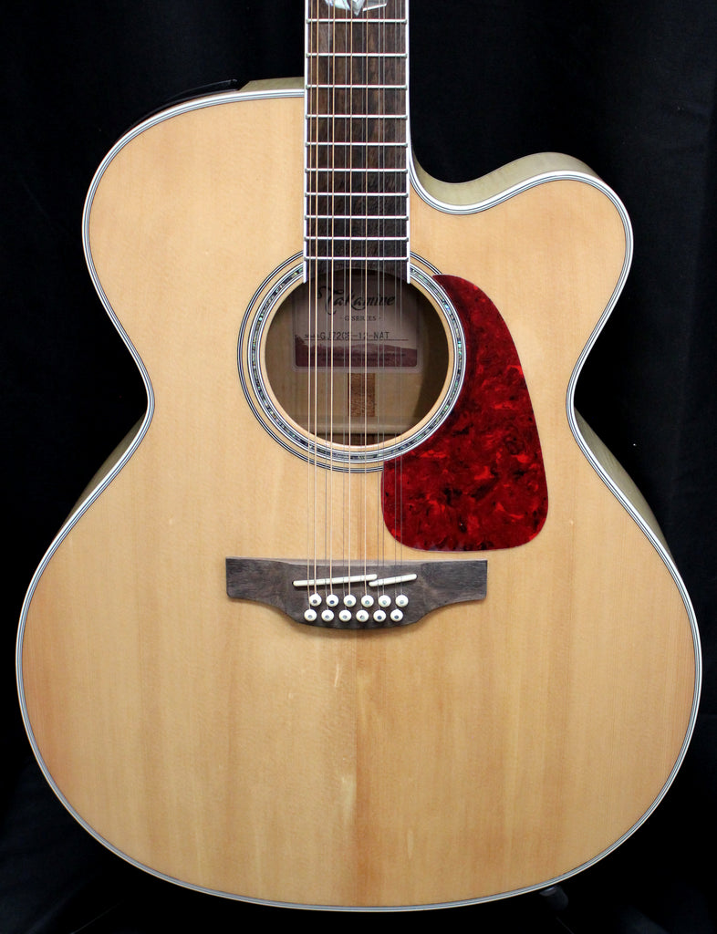 Takamine GJ72CE-12 Cutaway 12-String Acoustic-Electric Guitar Natural Flame Maple w/GIGBAG