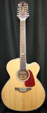 Takamine GJ72CE-12 Cutaway 12-String Acoustic-Electric Guitar Natural Flame Maple w/GIGBAG