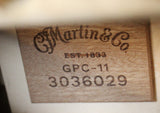 Martin GPC11E Spruce Sapele Acoustic-Electric Guitar w/Soft Case