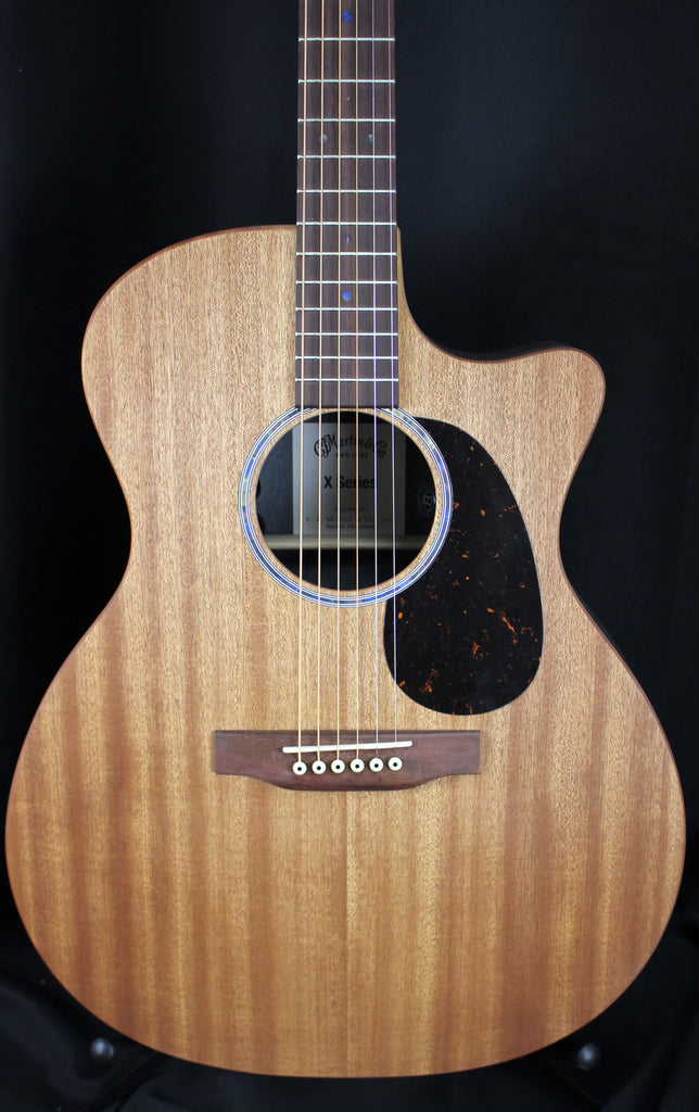 Martin X-Series GPC-X2E SKULL Sapele Ziricote Acoustic Electric Guitar Natural w/Soft Case