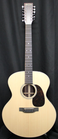 Martin GRAND J16E 12-String Jumbo Acoustic-Electric 12 String Guitar Natural w/Gigbag