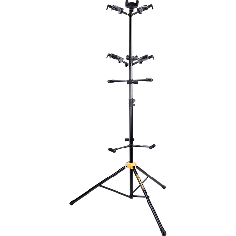 Hercules GS526B PLUS Tripod Auto Grip System 6 Guitar Display Stand