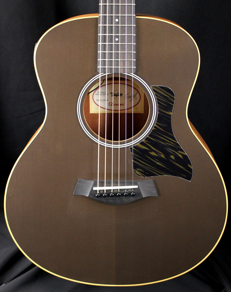 Taylor GS Mini-E Special Edition Art Top Sapele Acoustic-Electric Guitar Trans-Black w/Gigbag