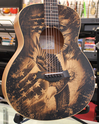 Taylor Guitars 4 Vets GS Mini Americana Special Edition Acoustic Guitar w/Hardbag
