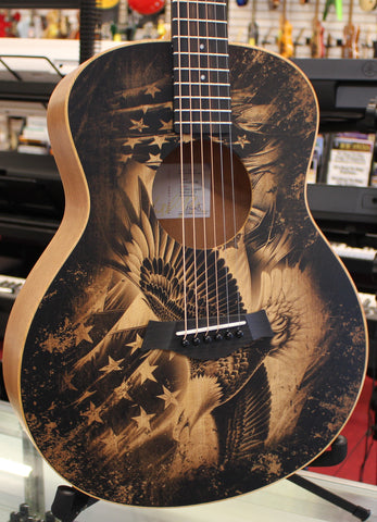 Taylor Guitars 4 Vets GS Mini Americana Special Edition Acoustic Guitar w/Hardbag
