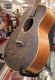 Taylor GS Mini-E Special Edition Paisley Burst Sapele Acoustic-Electric Guitar Natural w/Gigbag