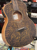 Taylor GS Mini-E Special Edition Paisley Burst Sapele Acoustic-Electric Guitar Natural w/Gigbag