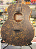 Taylor GS Mini-E Special Edition Paisley Burst Sapele Acoustic-Electric Guitar Natural w/Gigbag