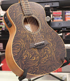 Taylor GS Mini-E Special Edition Paisley Burst Sapele Acoustic-Electric Guitar Natural w/Gigbag