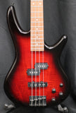 Ibanez GSR200SM 4-String Electric Bass Guitar Red Burst