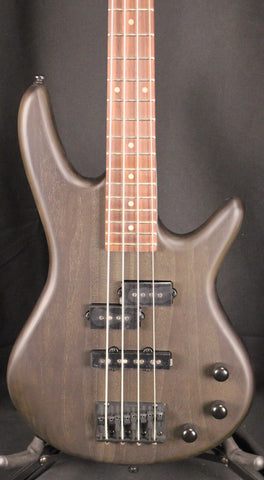 Ibanez Mikro GSRM20B Short Scale 4 String Electric Bass Guitar Walnut Flat Finish