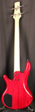 Ibanez Mikro GSRM20 Short Scale 4 String Electric Bass Guitar Transparent Red