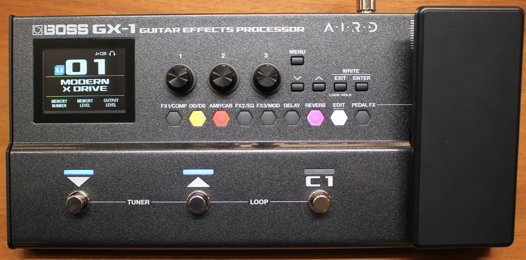 Boss GX-1 Guitar Multi Effects Processor Pedal - Dr. Guitar Music