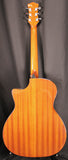 Luna Gypsy Quilt Ash Acoustic Electric Guitar Natural Gloss