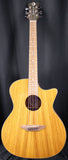 Luna Gypsy Exotic Zebrawood Acoustic Electric Guitar