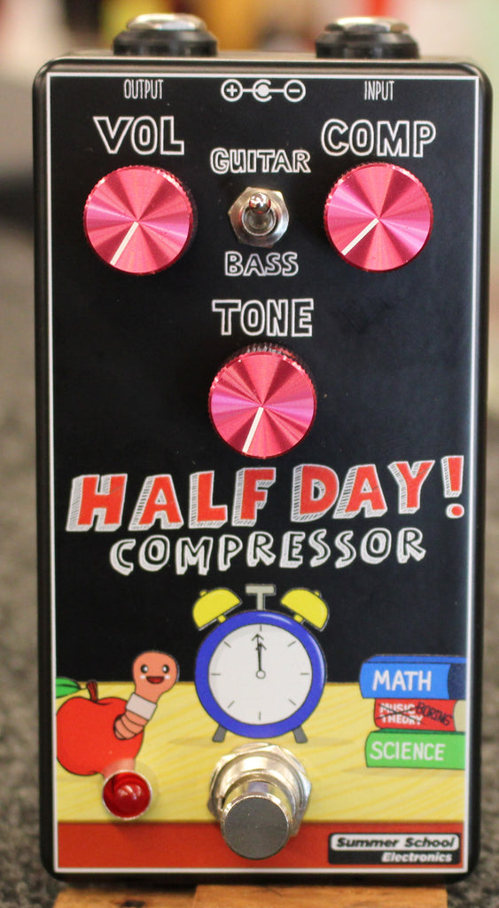 Summer School Electronics Half Day Compressor Guitar Effects Pedal #75 w/Box