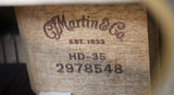 2025 Martin Standard HD-35 Spruce Rosewood Dreadnought Acoustic Natural w/Case