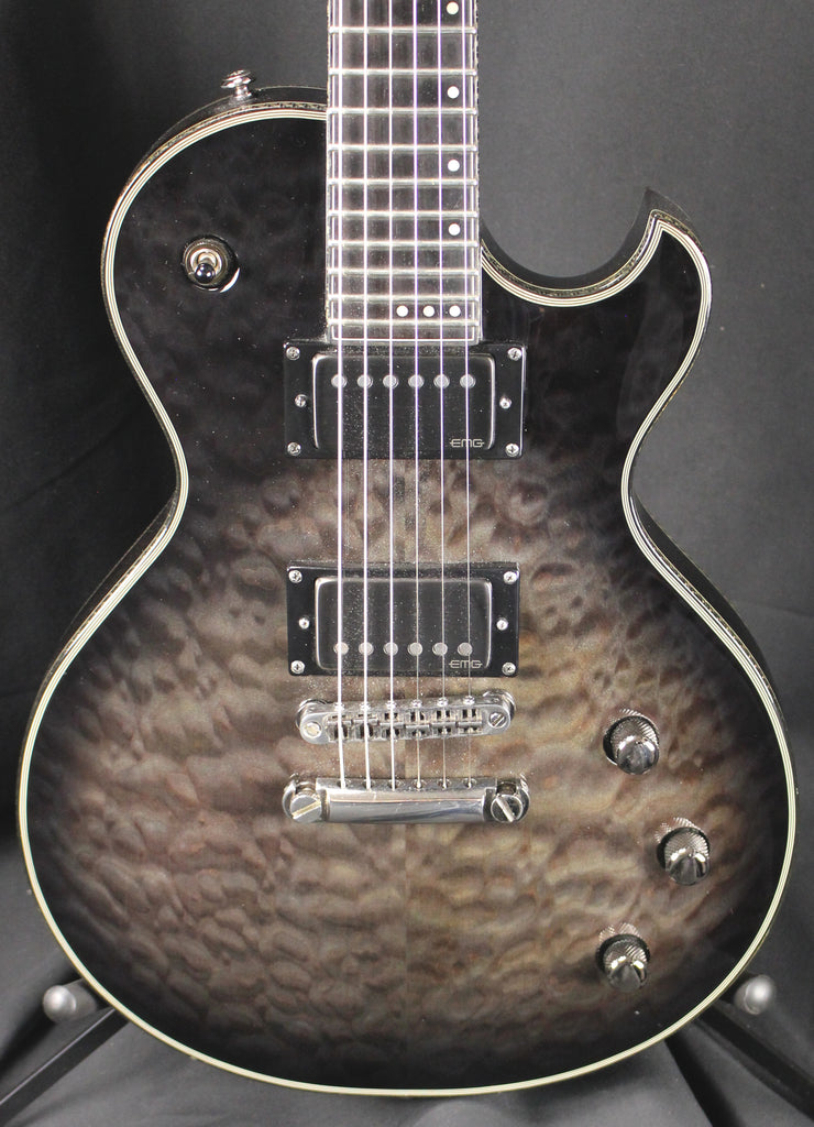 2015 Schecter Hellraiser Hybrid Solo-II Electric Guitar Trans Black Burst w/Case