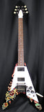 Epiphone Gibson Custom Jimi Hendrix "Love Drops" Flying V Electric Guitar w/Case