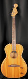 Fender Highway Parlor Mahogany Acoustic Electric Guitar Natural w/Deluxe Gigbag