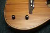 Fender Highway Parlor Mahogany Acoustic Electric Guitar Natural w/Deluxe Gigbag