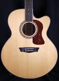 Washburn Heritage HJ40SCE Jumbo Acoustic-Electric Guitar Natural