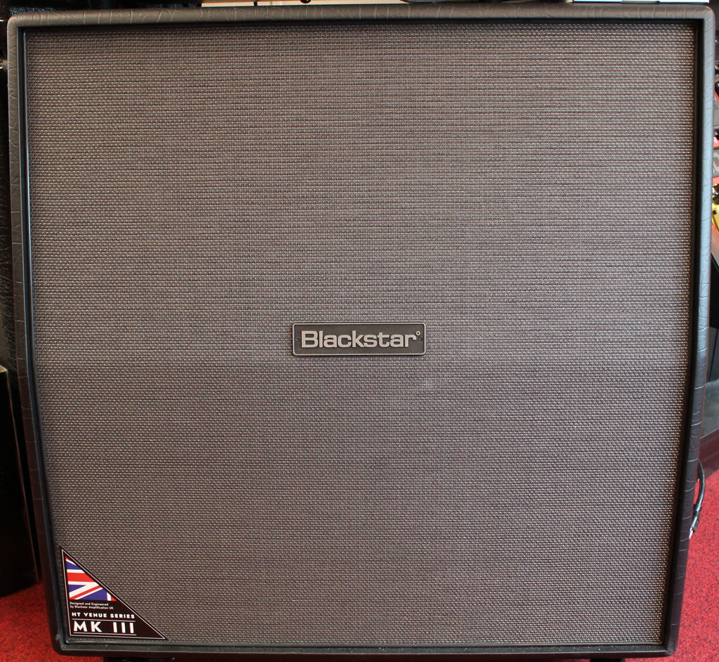 Blackstar HTV-412A MK III 320-Watt 4x12" Angled Guitar Speaker Cabinet Black