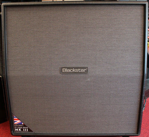 Blackstar HTV-412A MK III 320-Watt 4x12" Angled Guitar Speaker Cabinet Black
