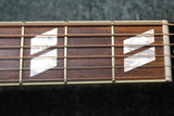 2025 Gibson Hummingbird Standard EC Cutaway Acoustic Electric Guitar Heritage Cherry Sunburst w/Case