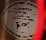Gibson Hummingbird Standard Acoustic Electric Vintage Cherry Sunburst w/Case 21555091