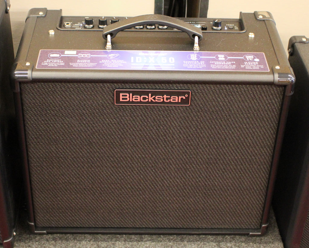 2025 Blackstar ID:X 50 50-Watt 1x12" Digital Modeling Guitar Amplifier Combo Black