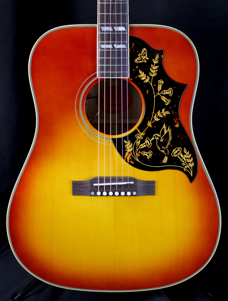 Epiphone IGC 1960 Hummingbird Reissue Acoustic Electric Guitar Heritage Cherry Sunburst w/Case