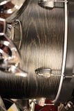 Tama Imperialstar IE52C 5 Piece Drums Set w/Hardware & Meinl HCS Cymbals Black Oak Wrap