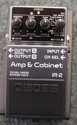 Boss IR-2 Amp & Cabinet Guitar Effects Pedal