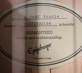 Epiphone J-200 EC Studio Jumbo Acoustic-Electric Guitar Vintage Sunburst