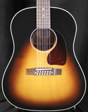 Gibson J-45 Standard 12-String Acoustic-Electric Guitar Vintage Sunburst w/Case