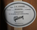 Gibson J-45 Standard LR Baggs Acoustic Electric Guitar Heritage Cherry Sunburst w/Case