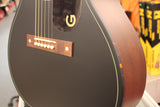 Gretsch Jim Dandy Deltoluxe Concert Acoustic Electric Guitar Black Top