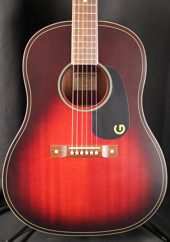 Gretsch Jim Dandy Dreadnought Acoustic Guitar Deep Cherry Sunburst