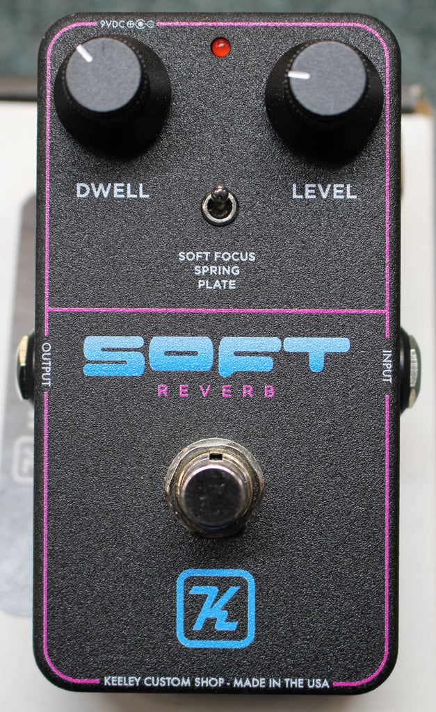 Keeley Soft 3 Mode Reverb Guitar Effects Pedal USED