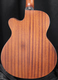 Luna LAB 30 Tribal 4-String 30" Acoustic Electric Bass Guitar