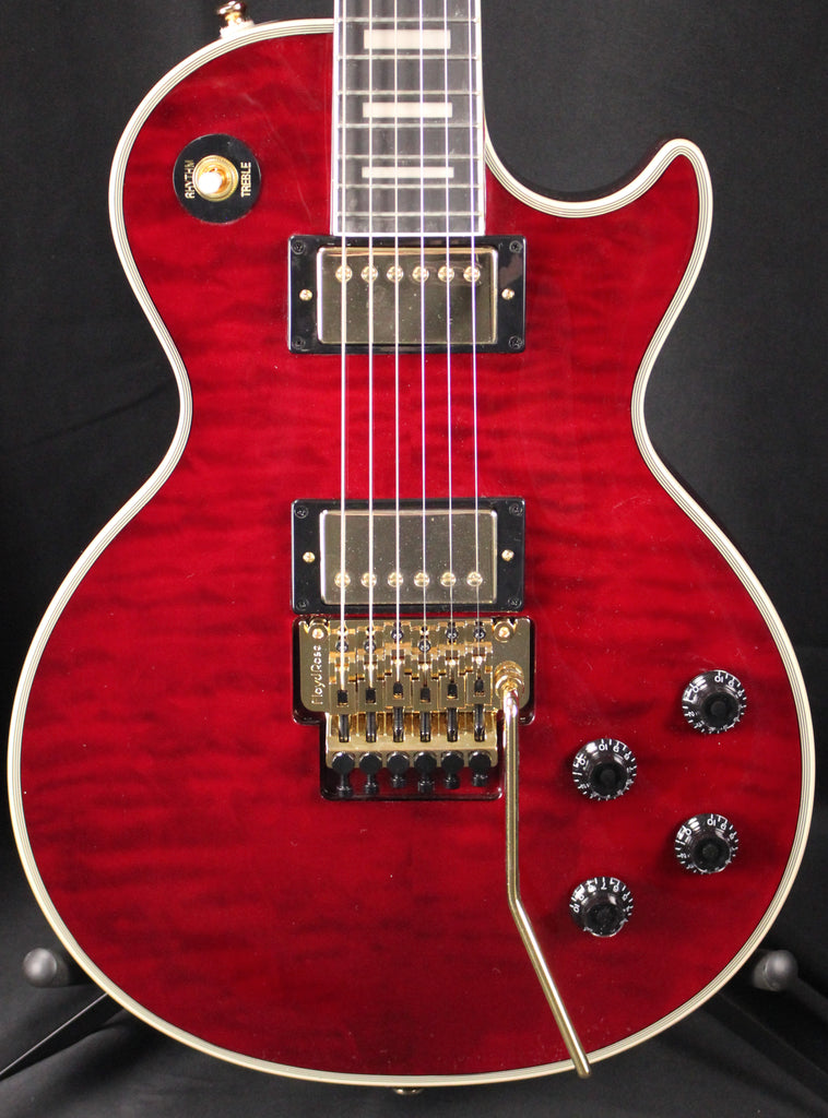 Epiphone Alex Lifeson Les Paul Custom Axcess Ruby Red Electric Guitar w/Case