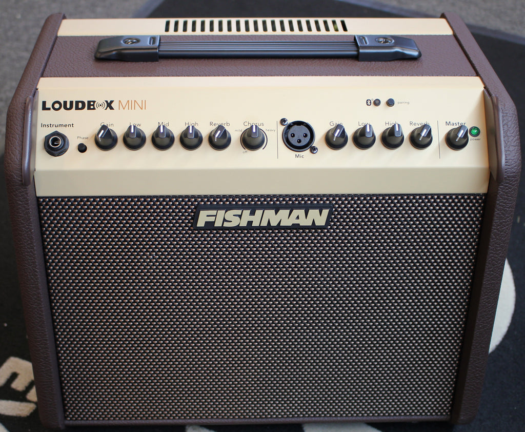Fishman Loudbox Mini Bluetooth 60 watt 2 Channel Acoustic Guitar Amplifier