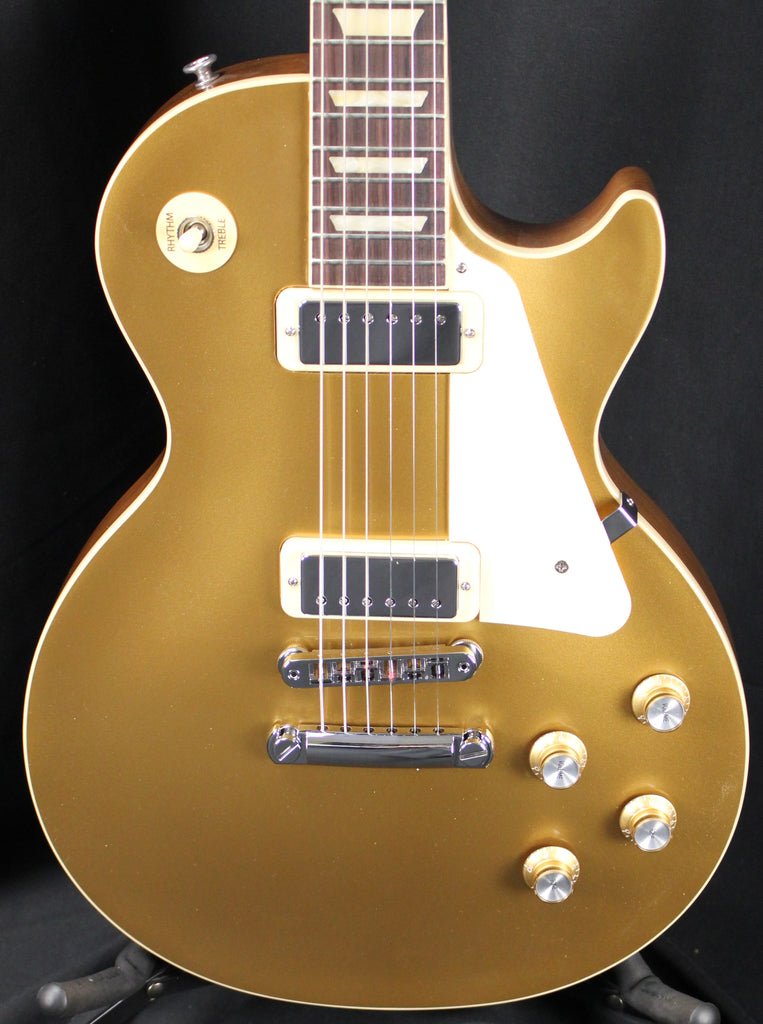 Gibson Les Paul 70's Deluxe Electric Guitar Gold Top w/Case 9lbs 3oz